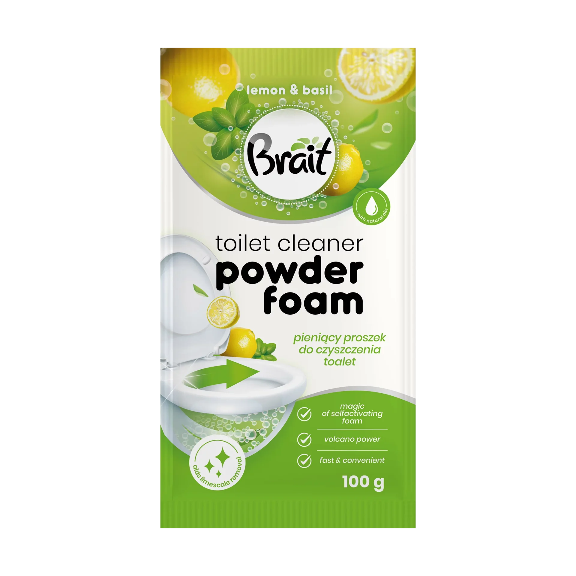 wc-valymo-milteliai-brait-lemon-100g WC milteliai Brait Lemon & Basil, 100g - Image 1